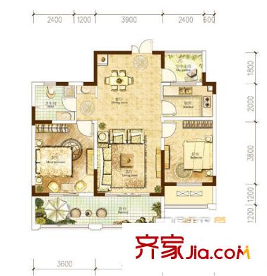 華宇大廈戶型圖01 