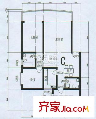 錦繡春城戶型圖02 