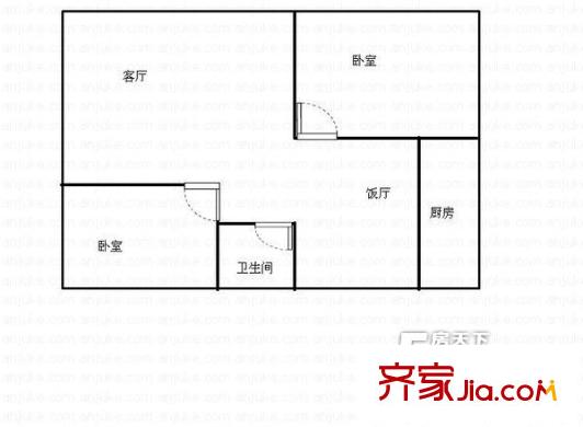 錦繡春城戶型圖01 