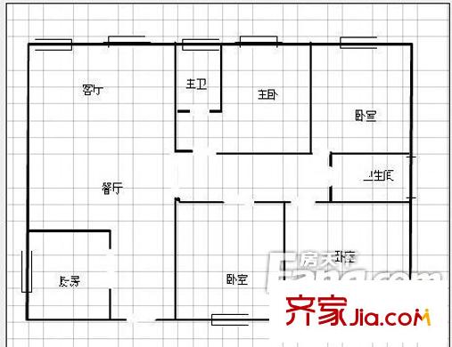 金夏小區(qū)戶型圖03 