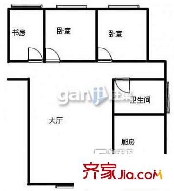 金夏小區(qū)戶型圖01 
