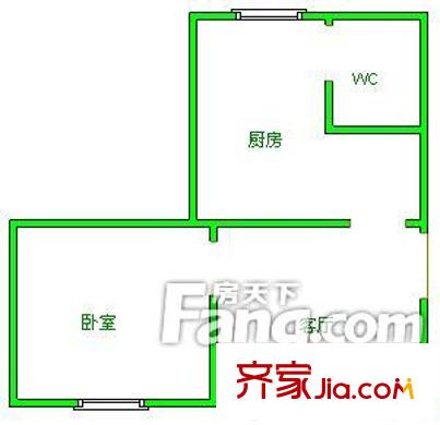 林泉電機(jī)廠宿舍 戶型圖 3