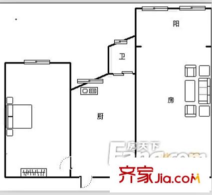 聯(lián)通大廈戶型圖04 
