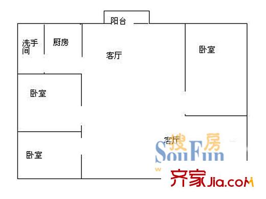 房地產(chǎn)大廈 戶(hù)型圖