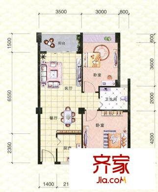 金海岸外景圖_戶型圖1