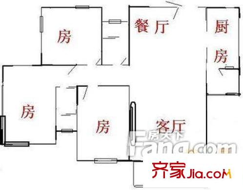 翠碧苑 戶型圖 3