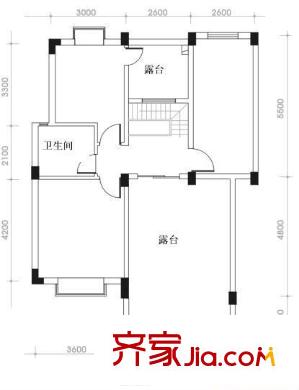 長城嘉苑戶型圖01 
