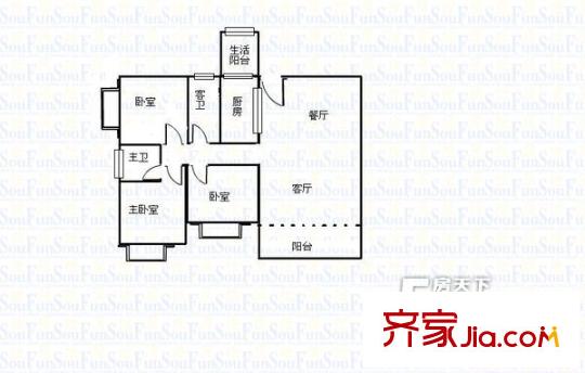 金夏小區(qū)戶型圖02 