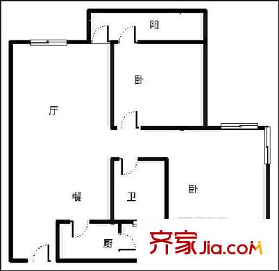 馳宇大廈 戶型圖5