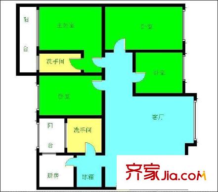 大正君苑 戶型圖 3