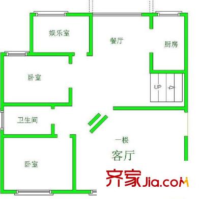 貴鐵新村 4室 戶型圖