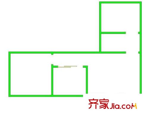 怡景華庭 3室 戶型圖