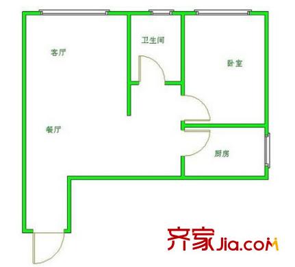 富源路石油小區(qū) 戶型圖 5