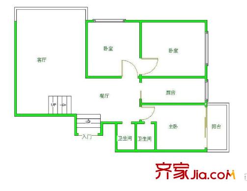 成黔大廈 戶(hù)型圖 2
