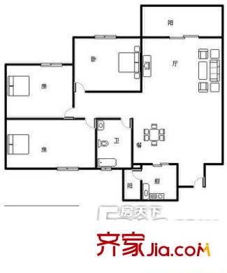 翠碧苑 戶型圖 2