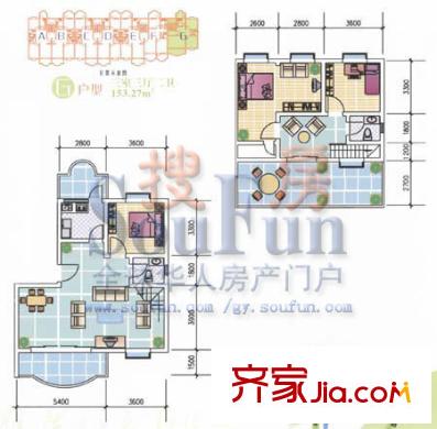 翠碧苑 戶型圖