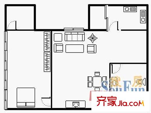 馳宇大廈 戶型圖3