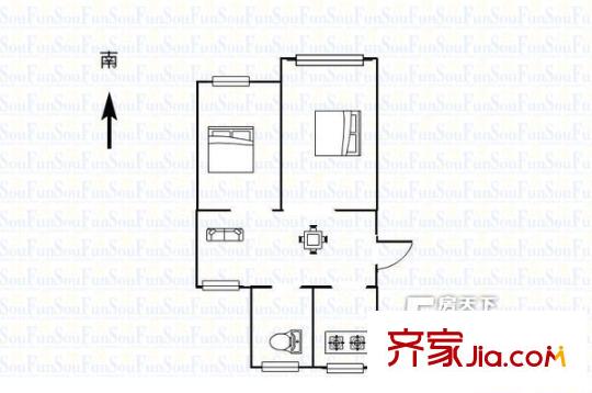 大正君苑 戶型圖 1