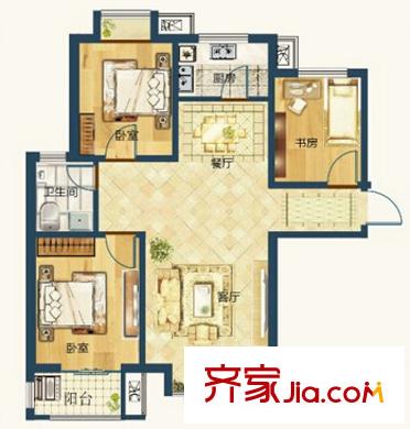 北斗星大廈 戶型圖 2