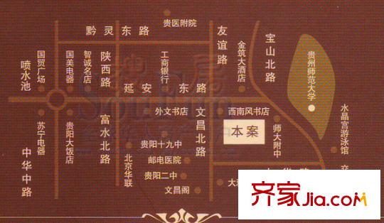 御景天下交通圖