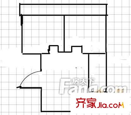 啤酒廠宿舍 戶型圖 1