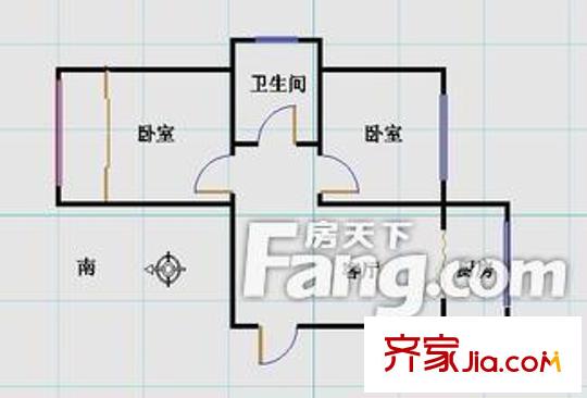 啤酒廠宿舍 戶型圖 5