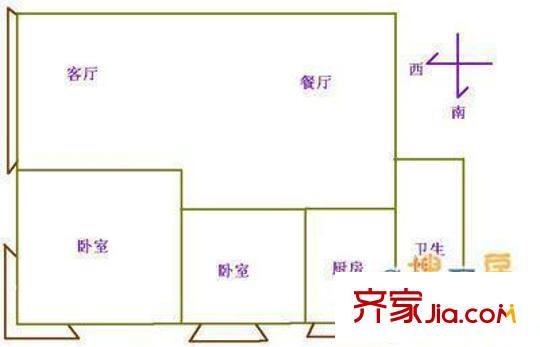 啤酒廠宿舍 戶型圖