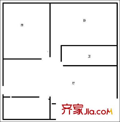 新金橋家園 戶型圖 5