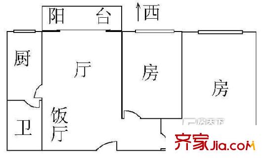 安居樓 戶型圖 3