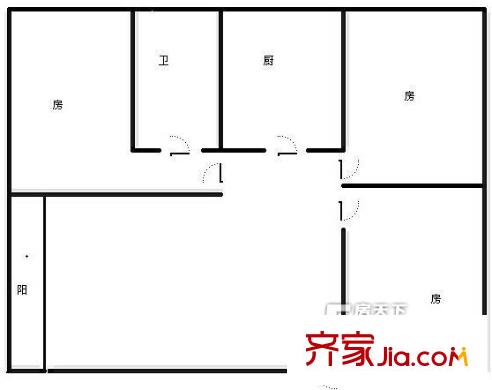 安居樓 戶型圖 4