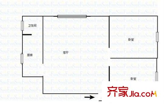 宅吉后花園 0室 戶型圖