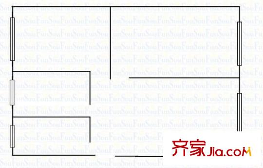 貴信花園 3室 戶(hù)型圖