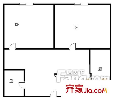 新金橋家園 戶型圖 6