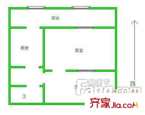 新金橋家園 戶型圖 7