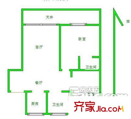 萬江公寓 戶型圖 2