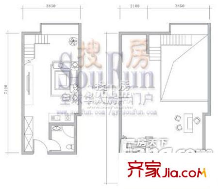 萬(wàn)江公寓 戶型圖