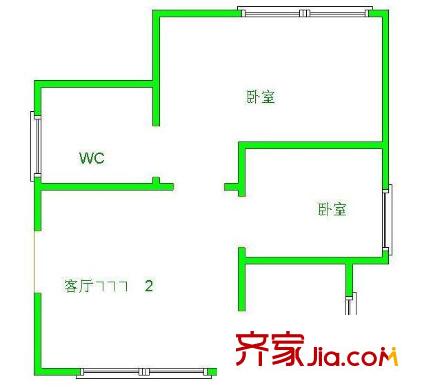 金達(dá)花園戶(hù)型圖7 