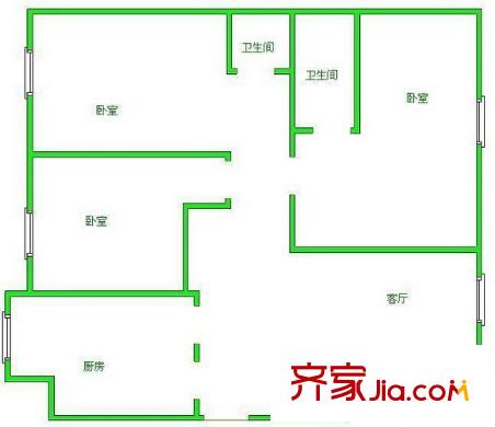 金陽世紀(jì)美食城 戶型圖 1