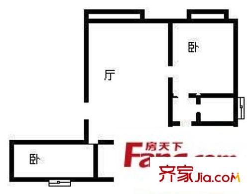 旅華苑 3室 戶型圖