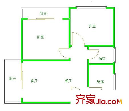 鴻源居戶型圖8 
