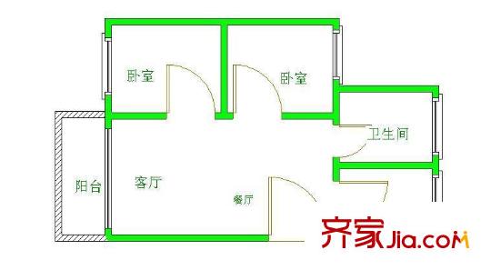 鴻源居戶型圖6 