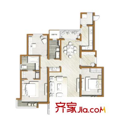 富力中心 戶型圖 3