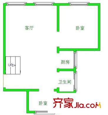 營(yíng)盤(pán)新苑 3室 戶(hù)型圖