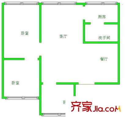 宏福社區(qū) 3室 戶型圖
