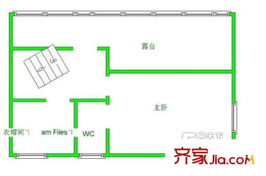 紅巖村社區(qū) 戶型圖 1