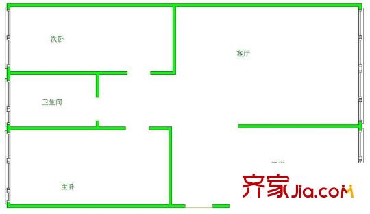 紅巖村社區(qū) 戶型圖2
