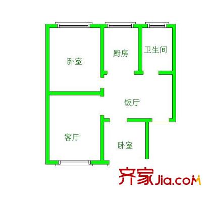 紅巖村社區(qū) 戶型圖3