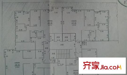 宏泰世家 8室 戶型圖