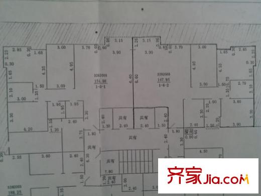 宏泰世家 8室 戶型圖