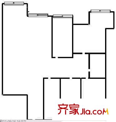宏泰世家 8室 戶型圖